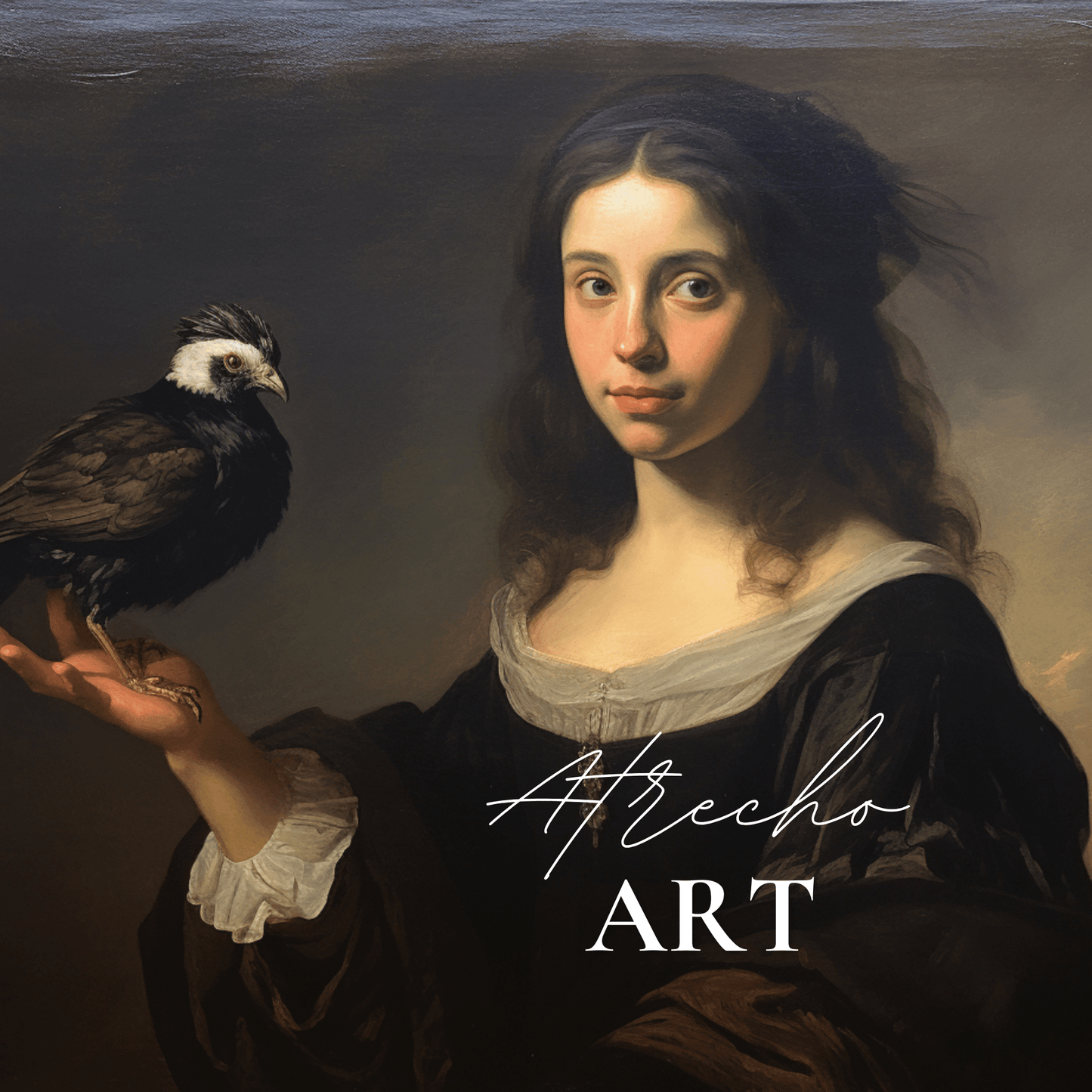 WITH A BIRD | Printed Artwork | PE62