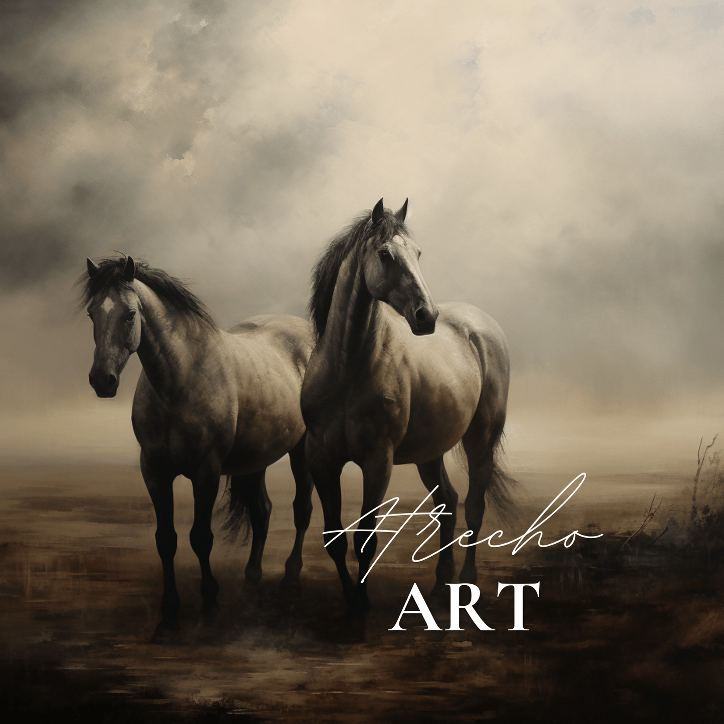 CHEVAUX | Oeuvre imprimée | AN75