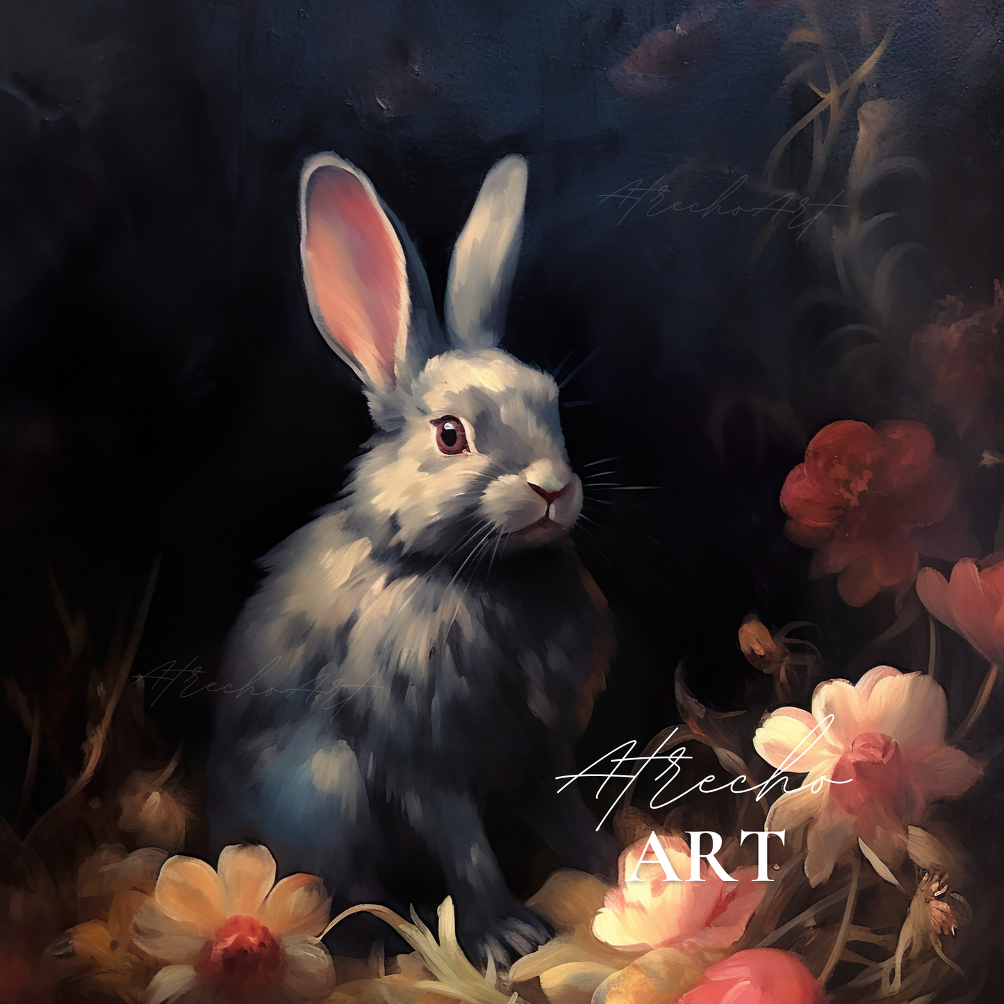 RABBIT | Printed Artwork | AN55