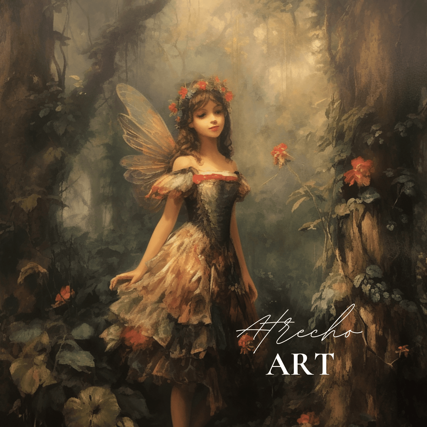 FOREST FAERIE | Printed Artwork | WH11