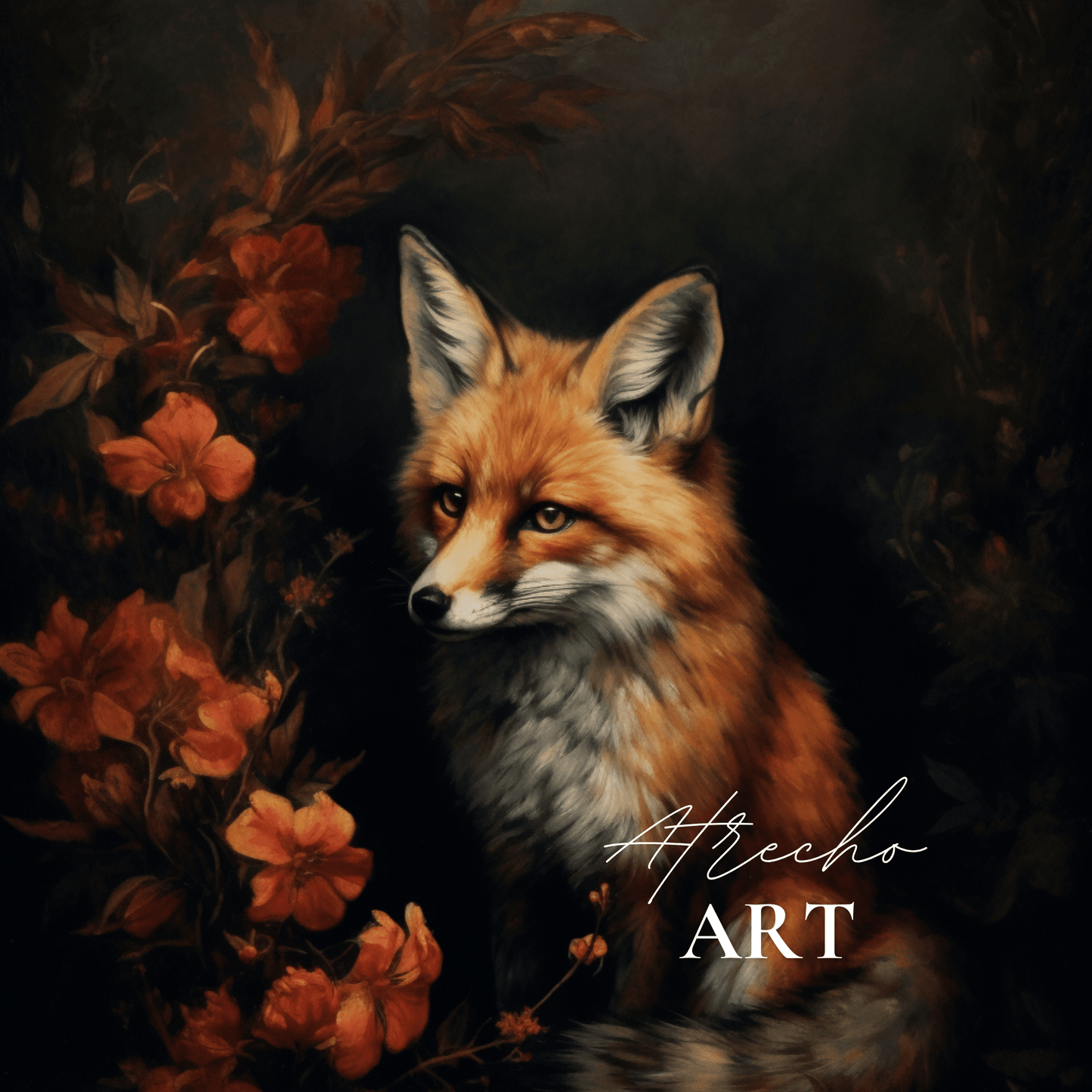 FOX | Printed Artwork | AN52 - Atrecho Art