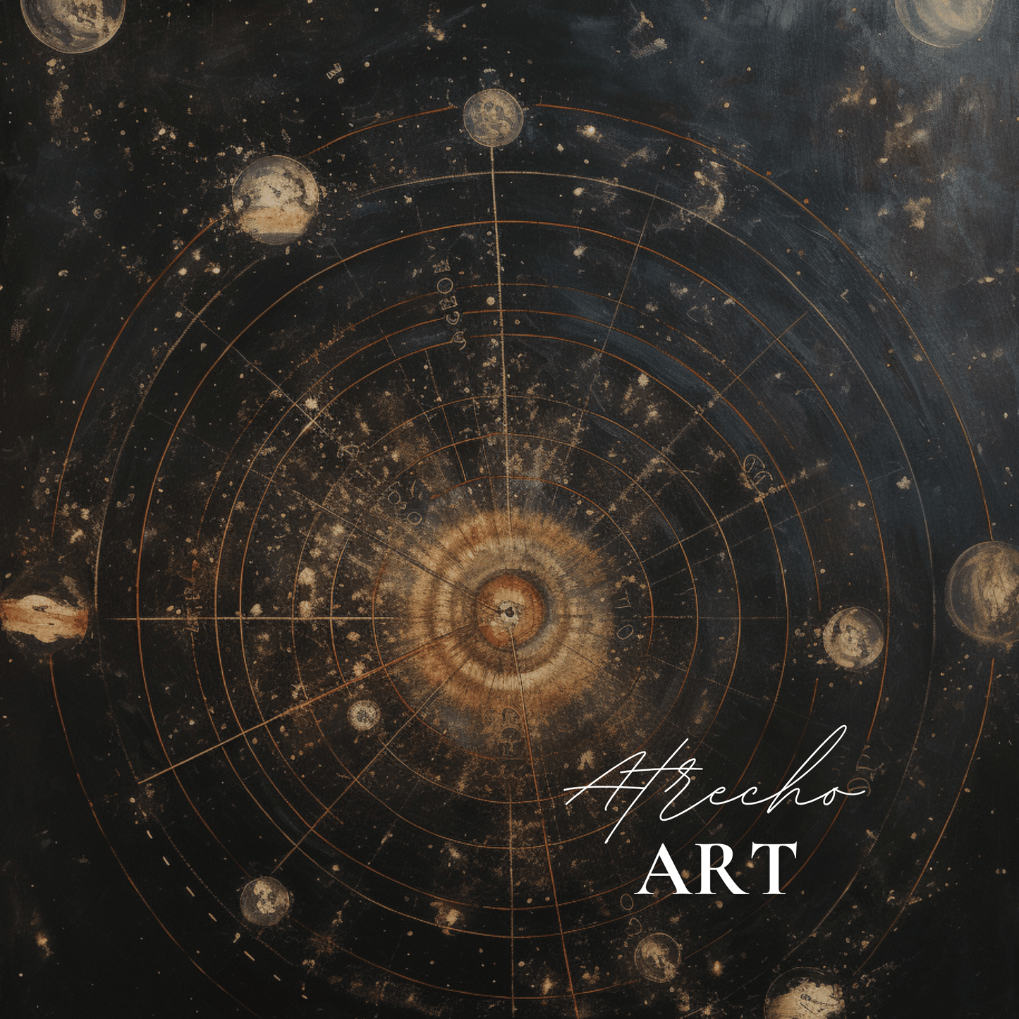 CELESTIAL MAP | Printed Artwork | SL20