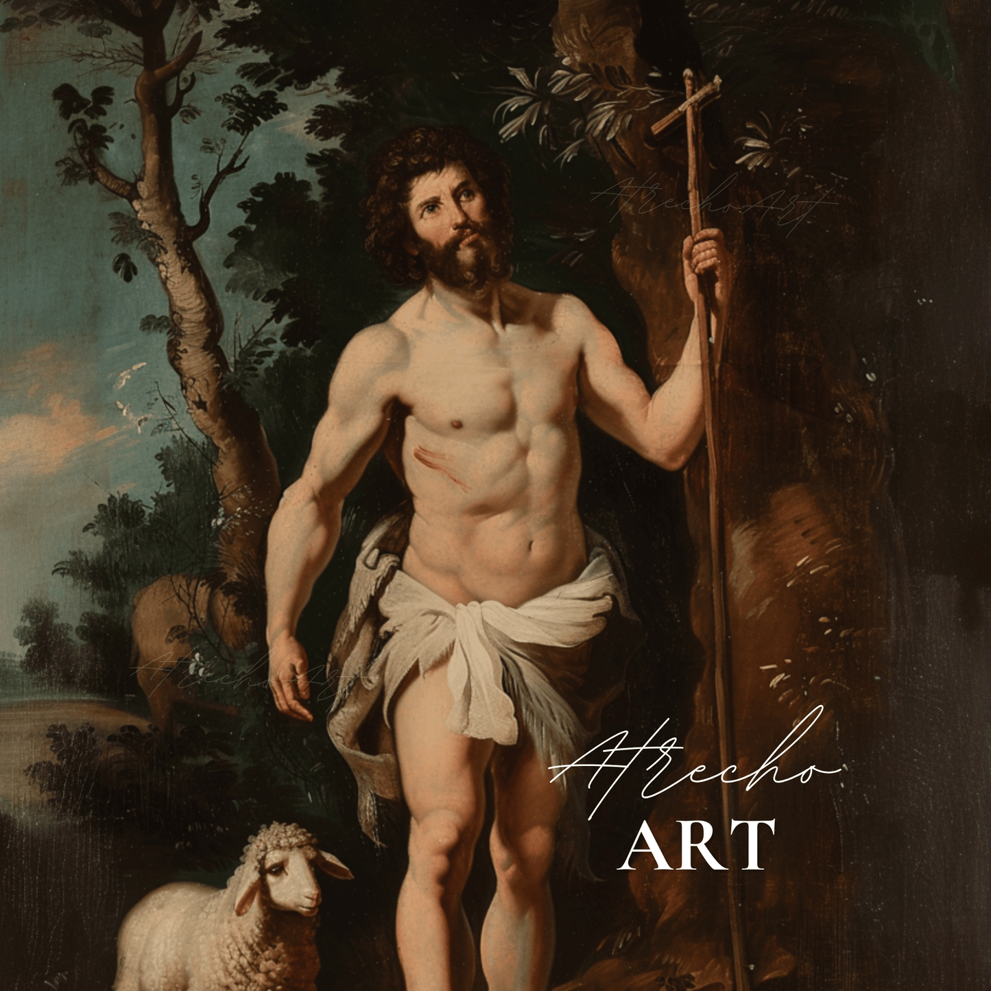 SAINT JOHN THE BAPTIST | Printed Artwork | RE09