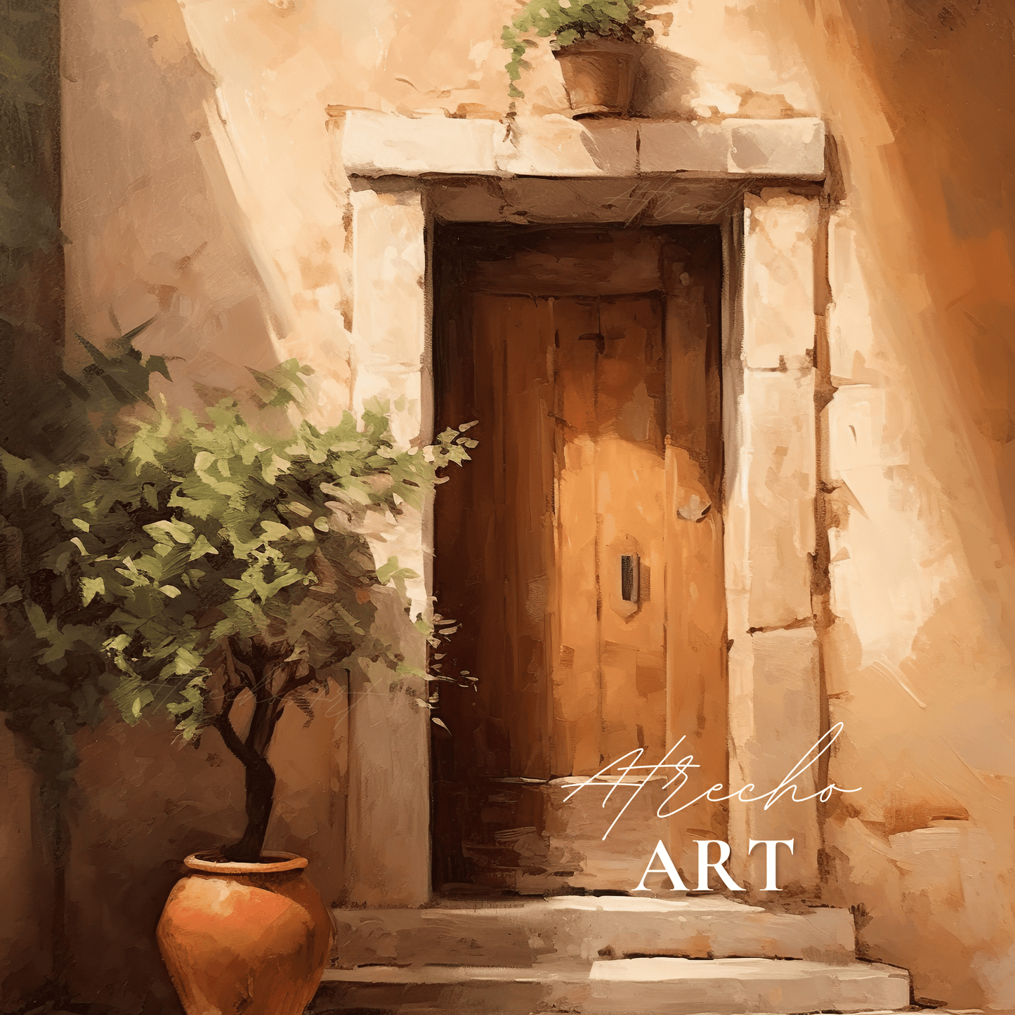 DOOR OF A VILLA | Printed Artwork | AR29