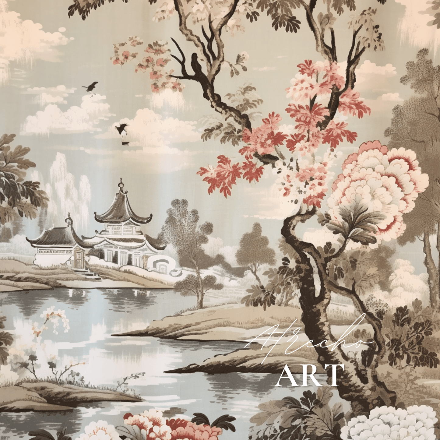 CHINOISERIE | Printed Artwork | TE03