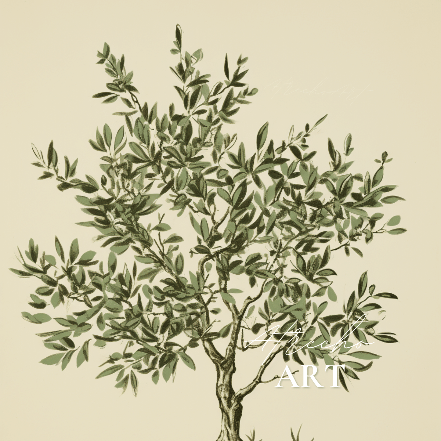 OLIVE TREE | Printed Artwork | TR14