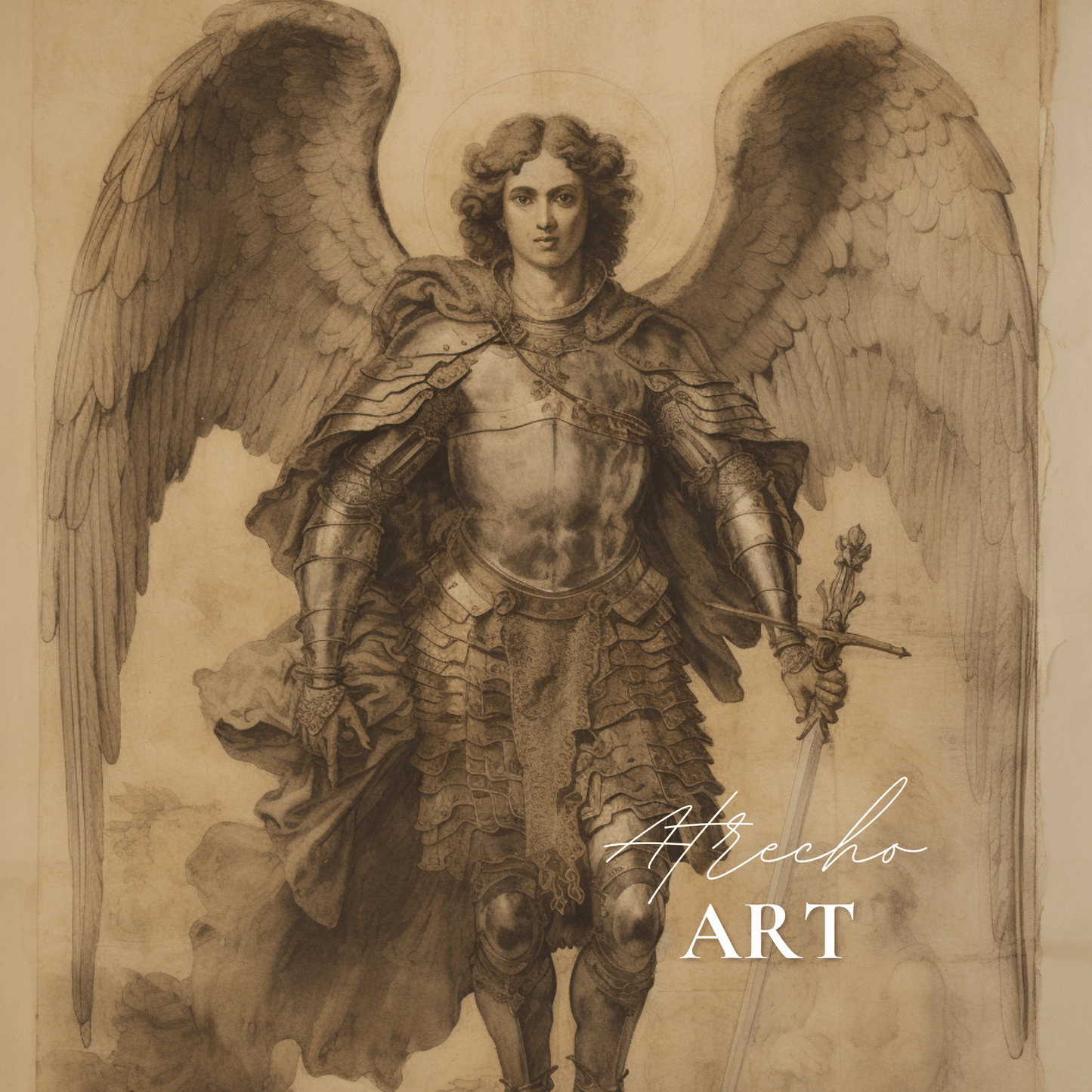 ARCHANGEL MICHAEL | Printed Artwork | RE07