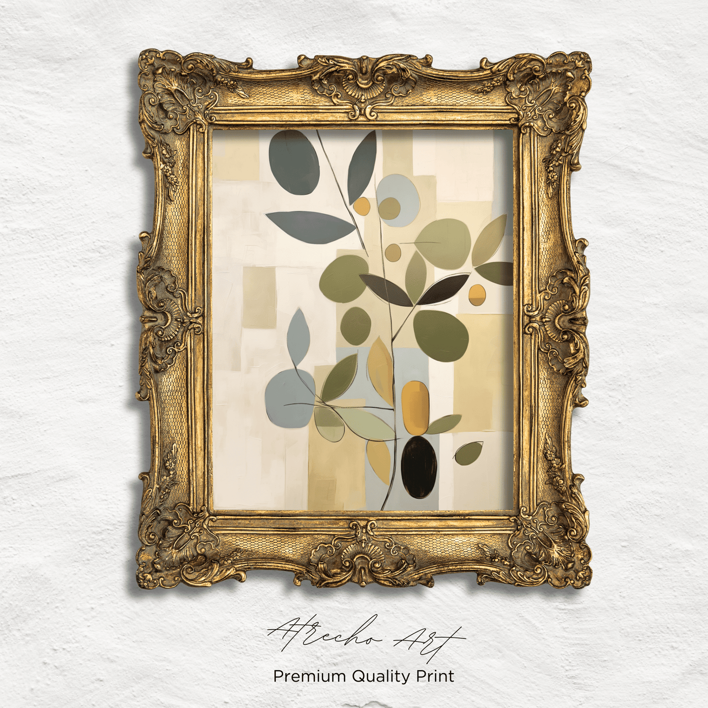 ABSTRACT OLIVES | Printed Artwork | AB23