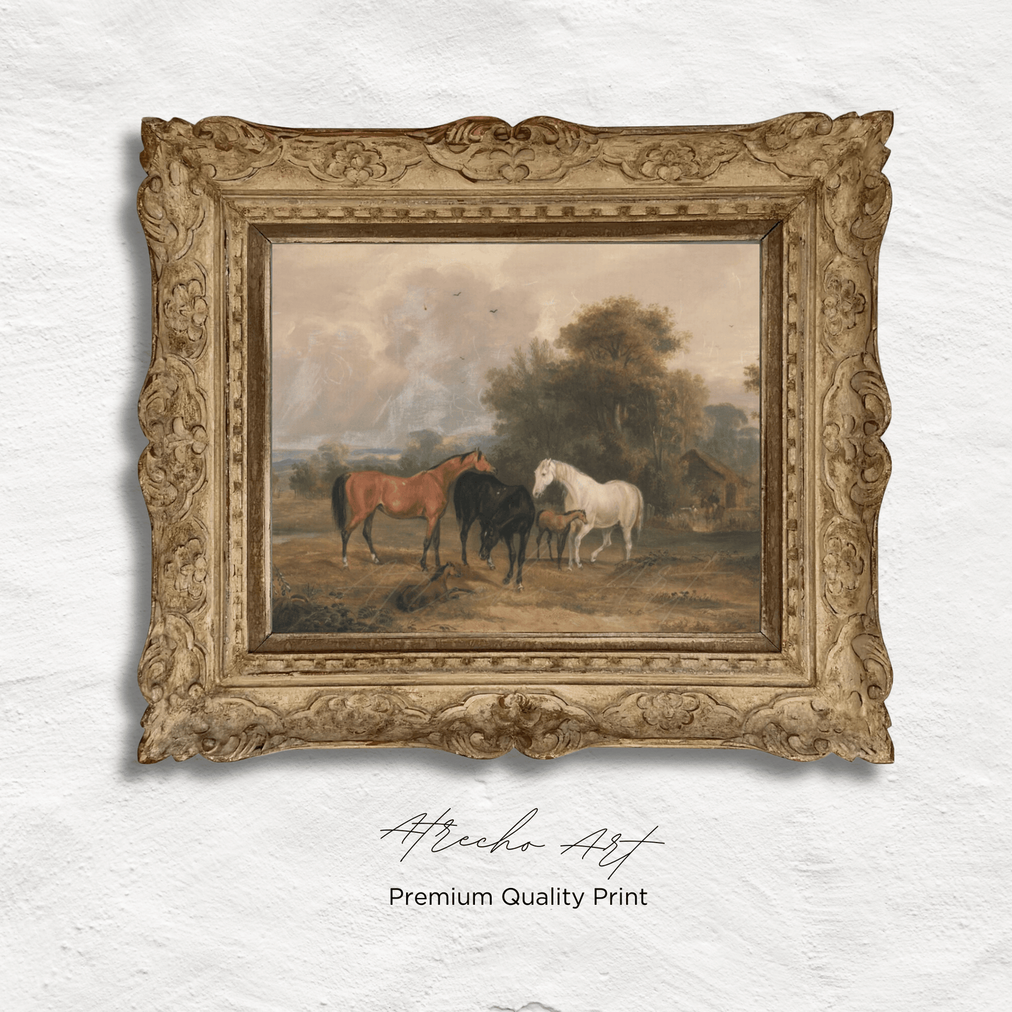 CHEVAUX | Oeuvre imprimée | AN84