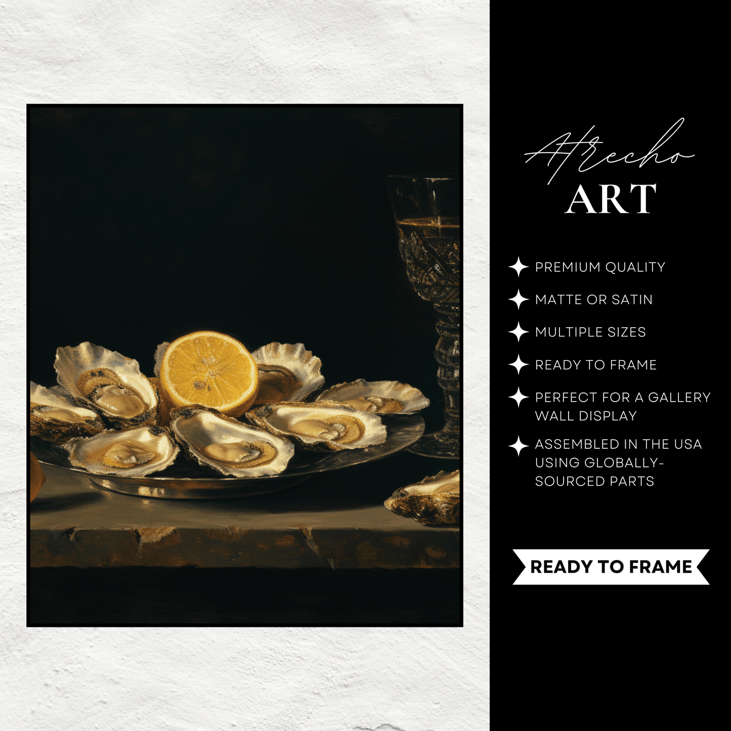 OYSTERS | Printed Artwork | SL11