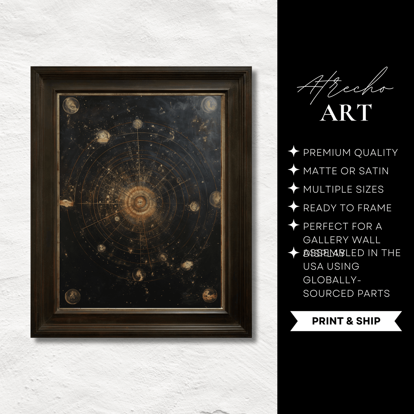 CELESTIAL MAP | Printed Artwork | SL20