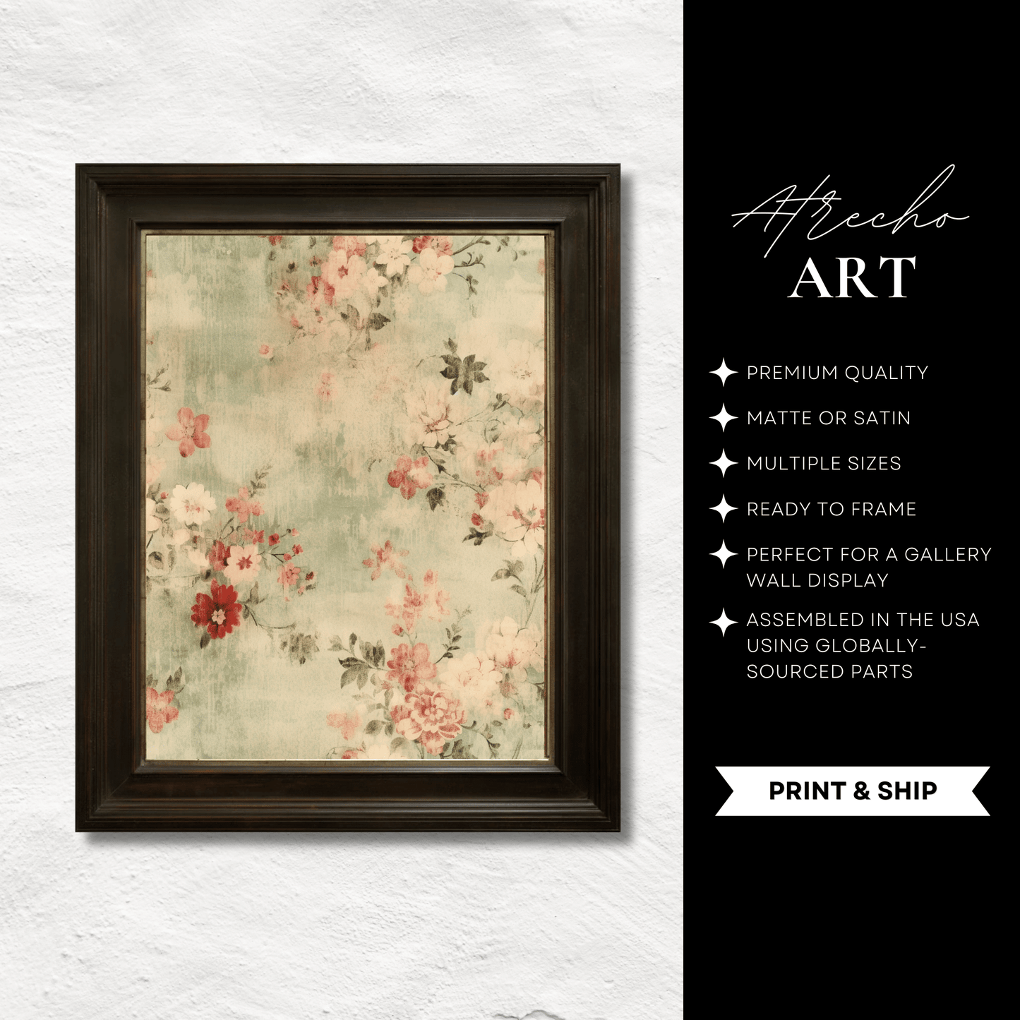 TEXTILE WALL ART | Printed Artwork | TE11