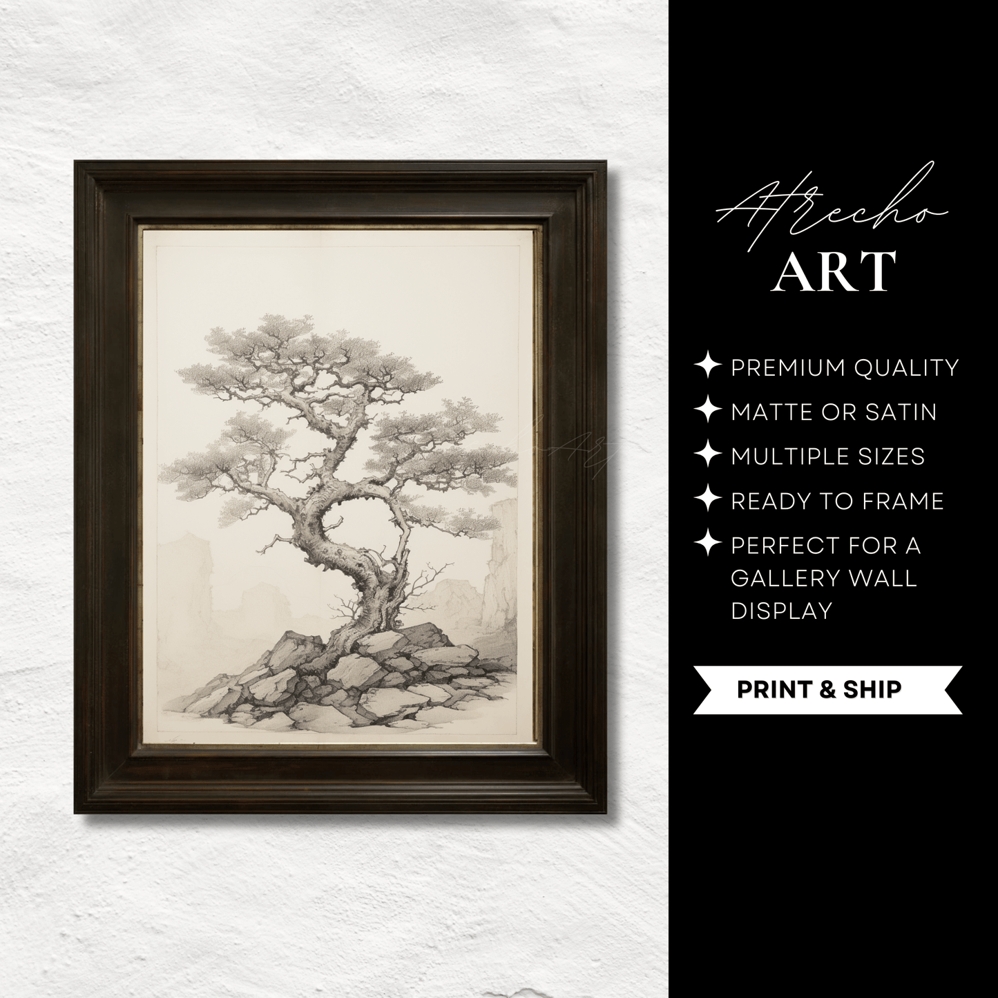 ARBUTUS TREE | Printed Artwork | TR05