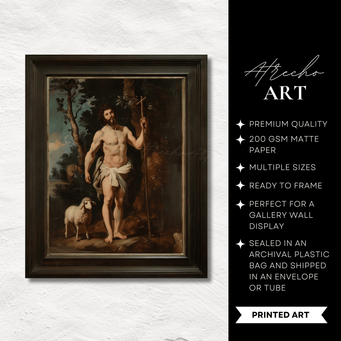 SAINT JOHN THE BAPTIST | Printed Artwork | RE09