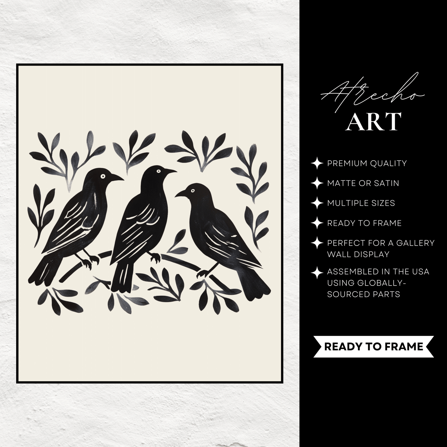 RAVENS | Printed Artwork | AN42