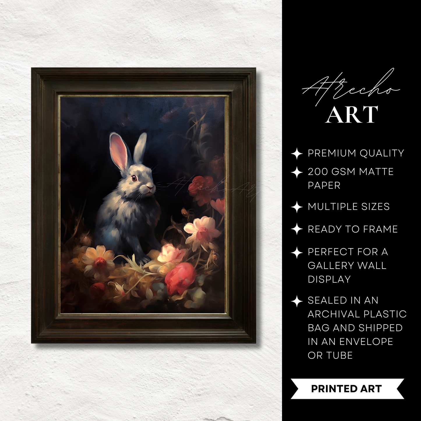 RABBIT | Printed Artwork | AN55