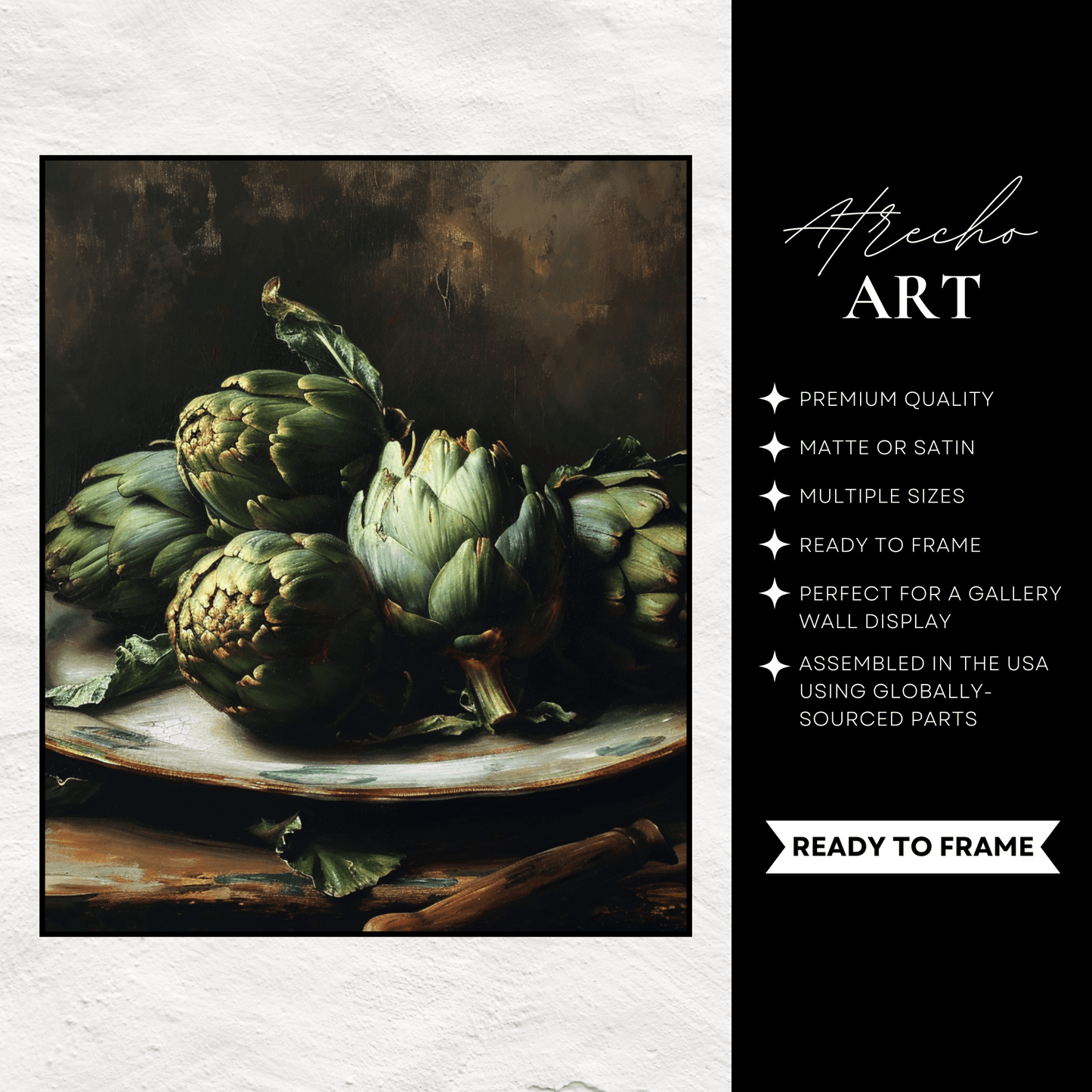 ARTICHOKES | Printed Artwork | FV07