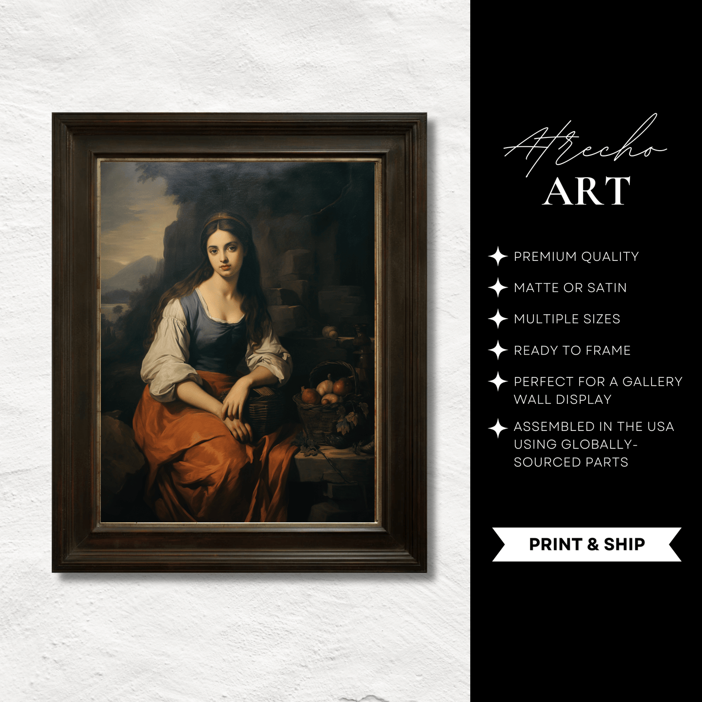 MARY MAGDALENE | Printed Artwork | RE10