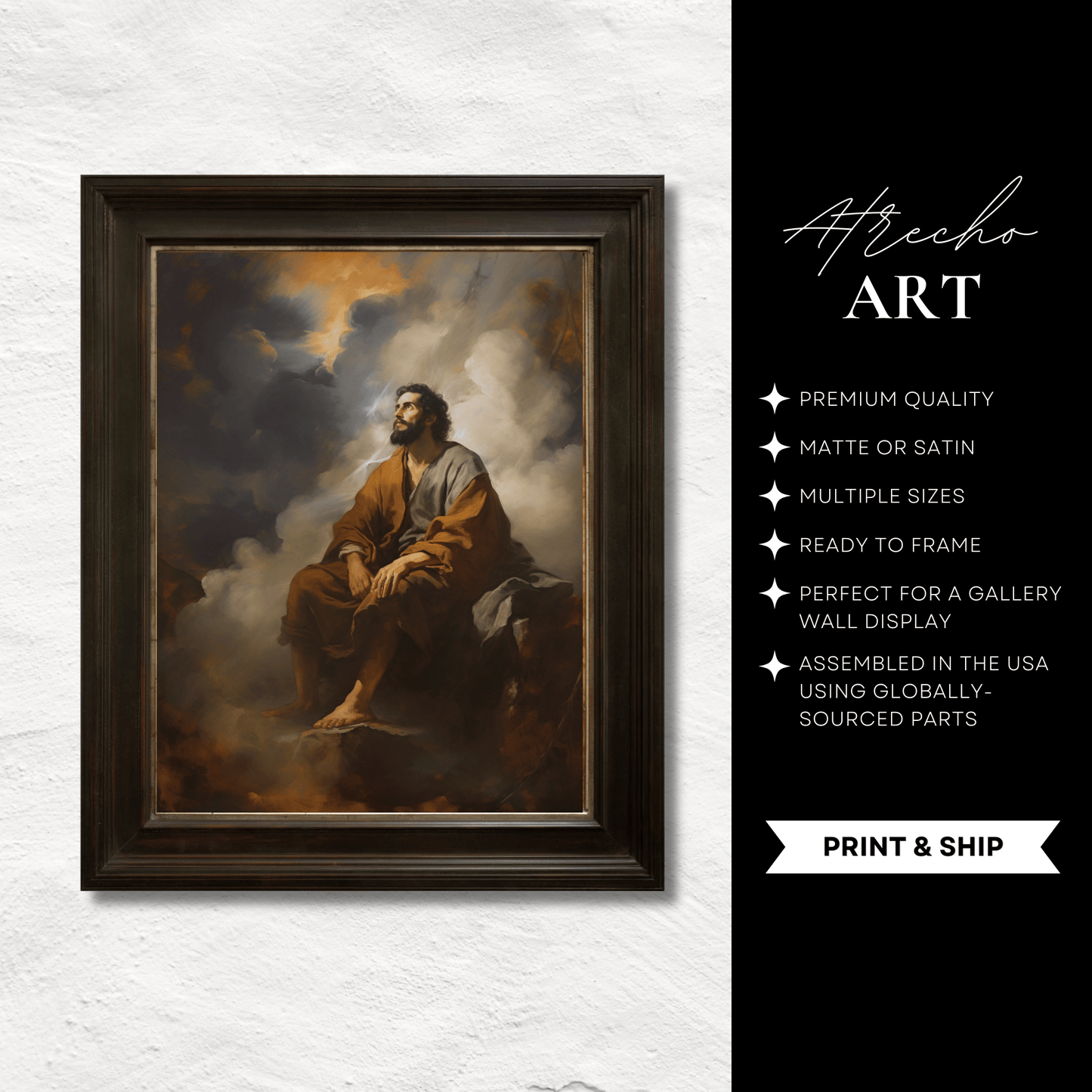 SAINT PETER | Printed Artwork | RE04 - Atrecho Art