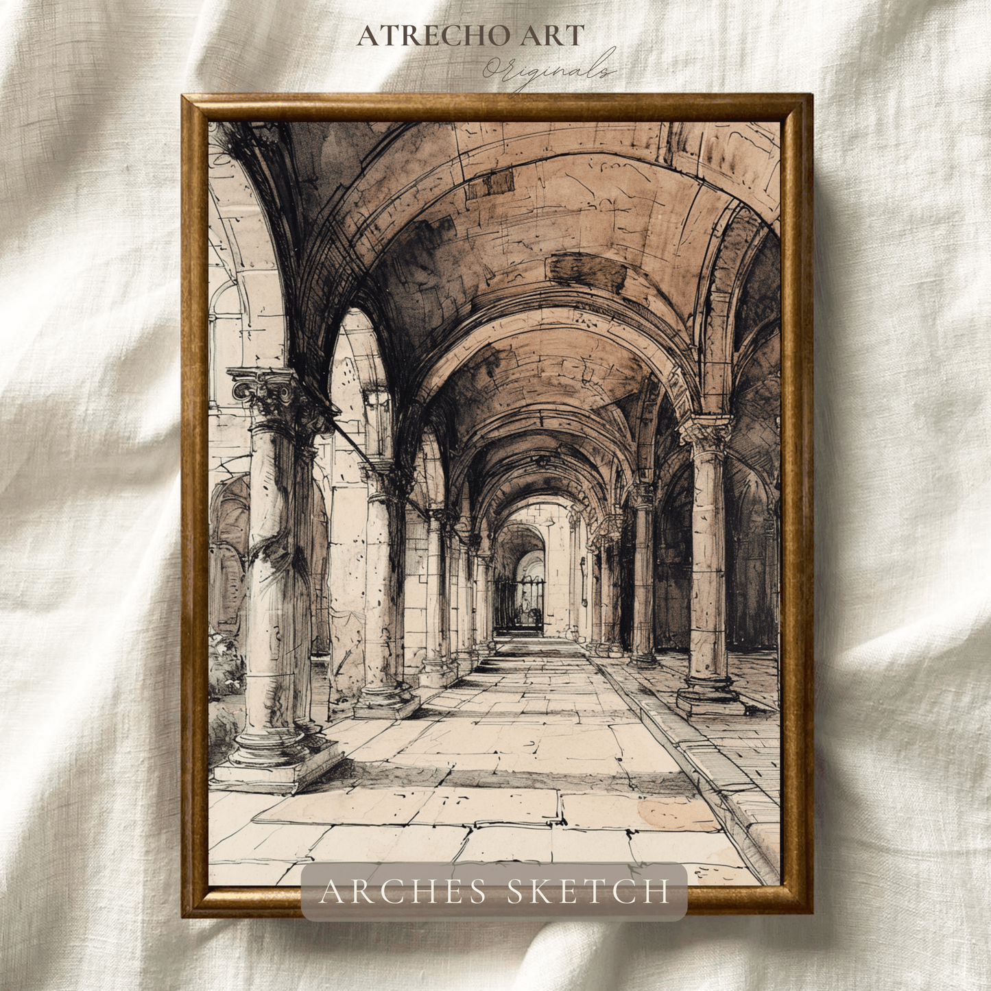 ARCHES SKETCH | Printed Artwork | AR10