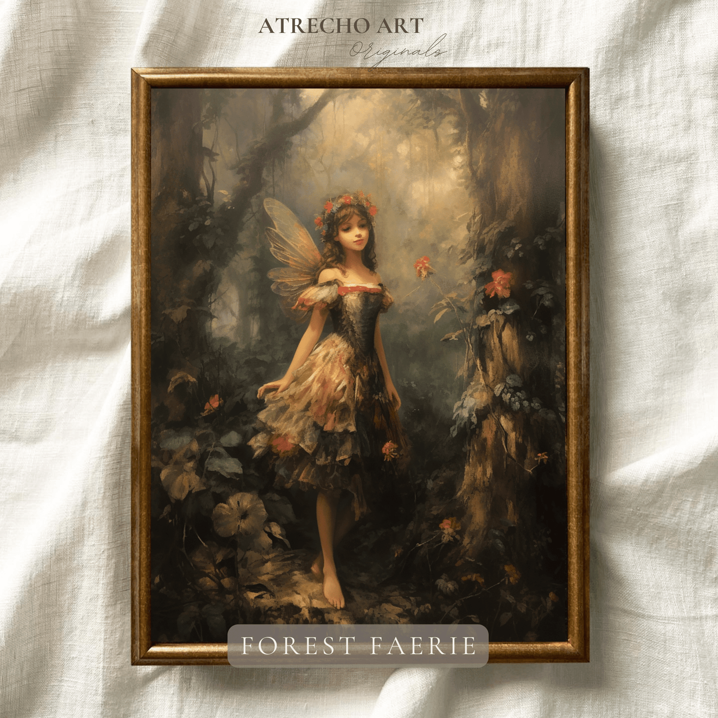 FOREST FAERIE | Printed Artwork | WH11