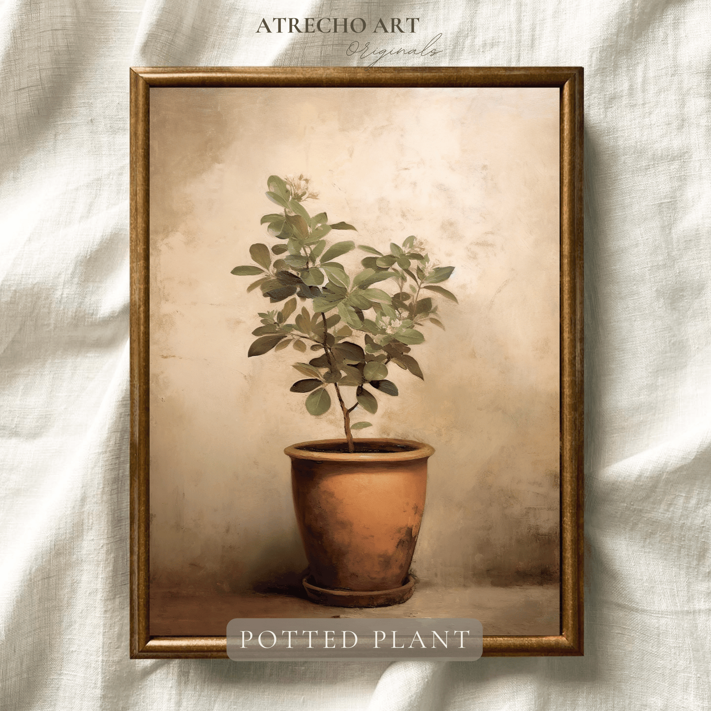 POTTED PLANT | Printed Artwork | TR18