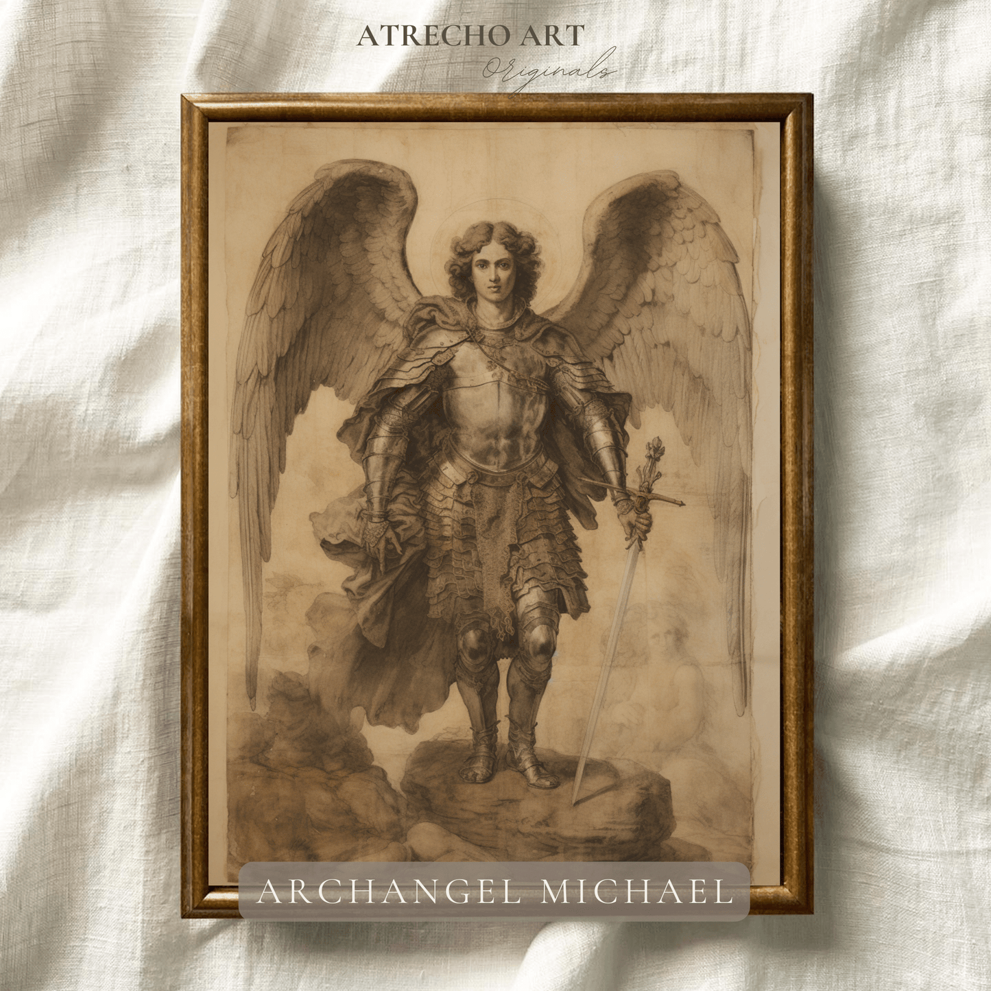 ARCHANGEL MICHAEL | Printed Artwork | RE07