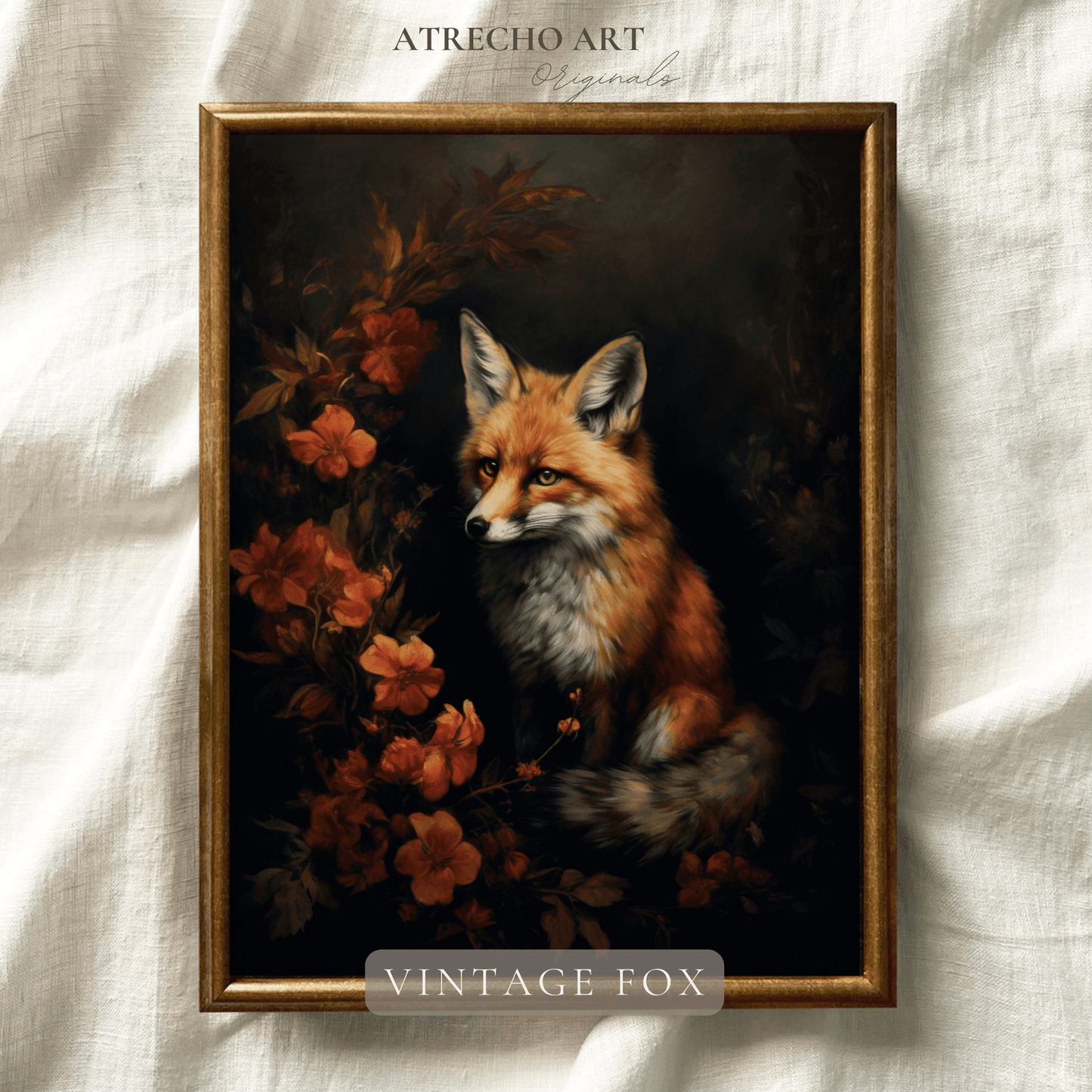 FOX | Printed Artwork | AN52 - Atrecho Art