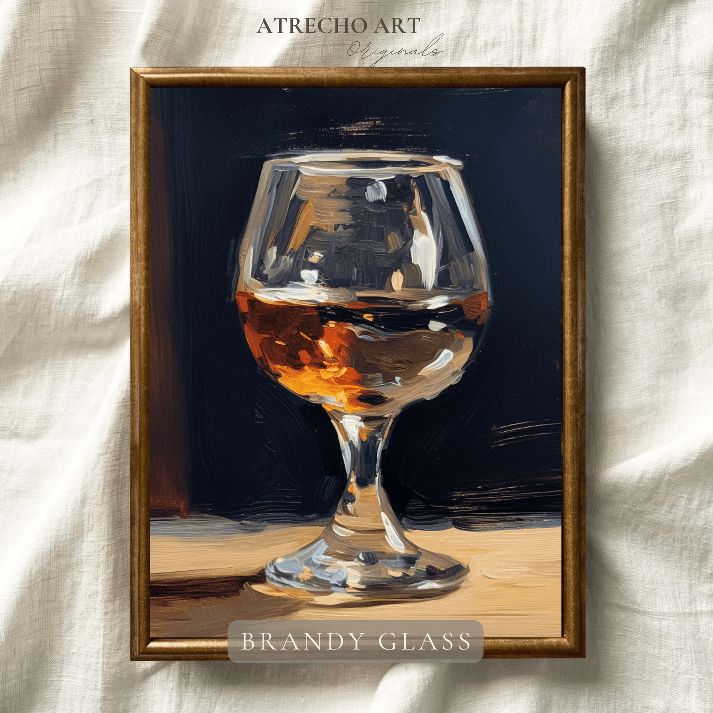 BRANDY GLASS | Printed Artwork | SL16