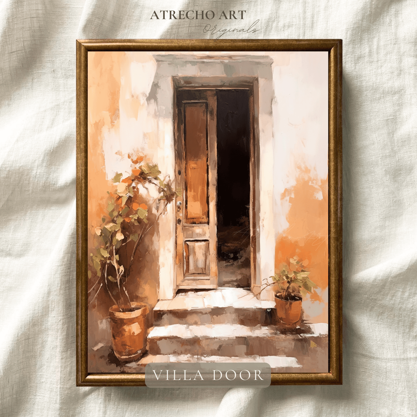 DOOR OF A VILLA | Printed Artwork | AR25