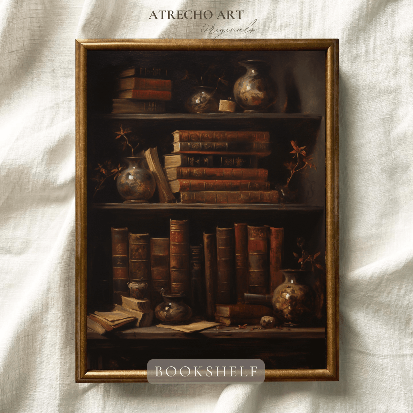 BOOKSHELF | Printed Artwork | SL19