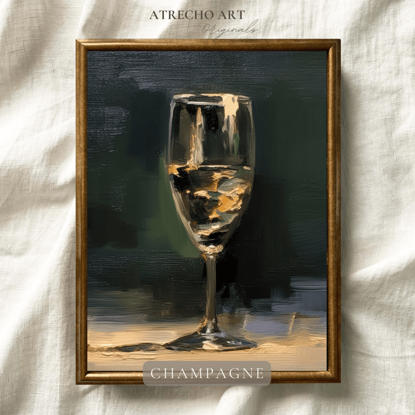 CHAMPAGNE | Printed Artwork | SL03