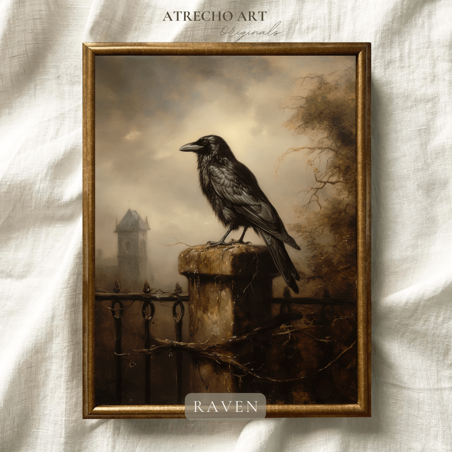 RAVEN | Printed Artwork | AN56