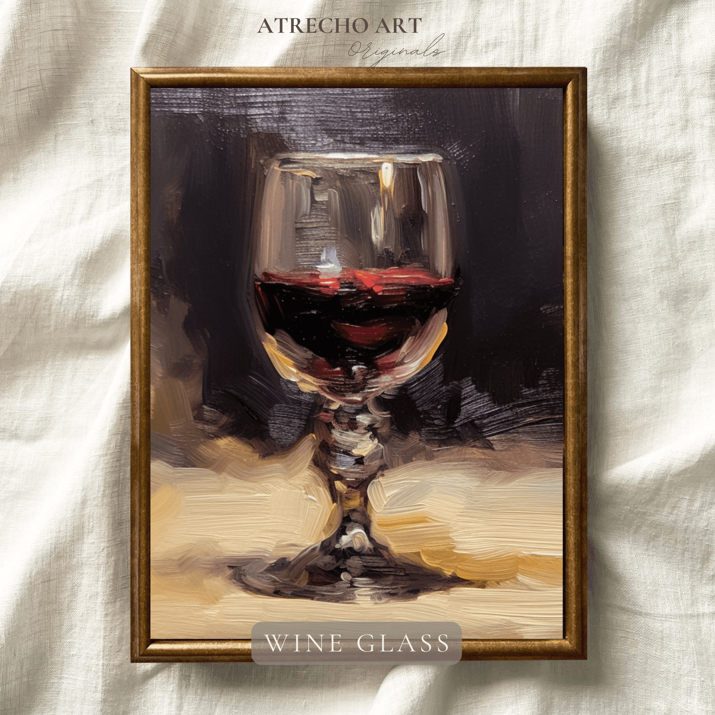 WINE GLASS | Printed Artwork | SL53