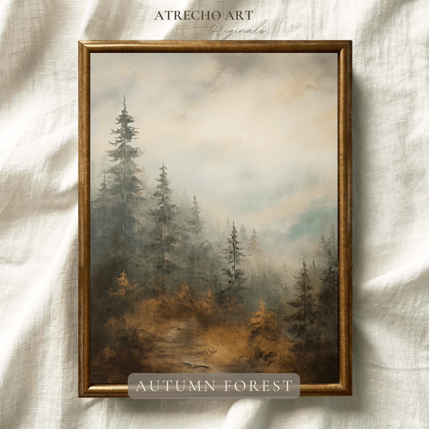 AUTUMN FOREST | Printed Artwork | L009