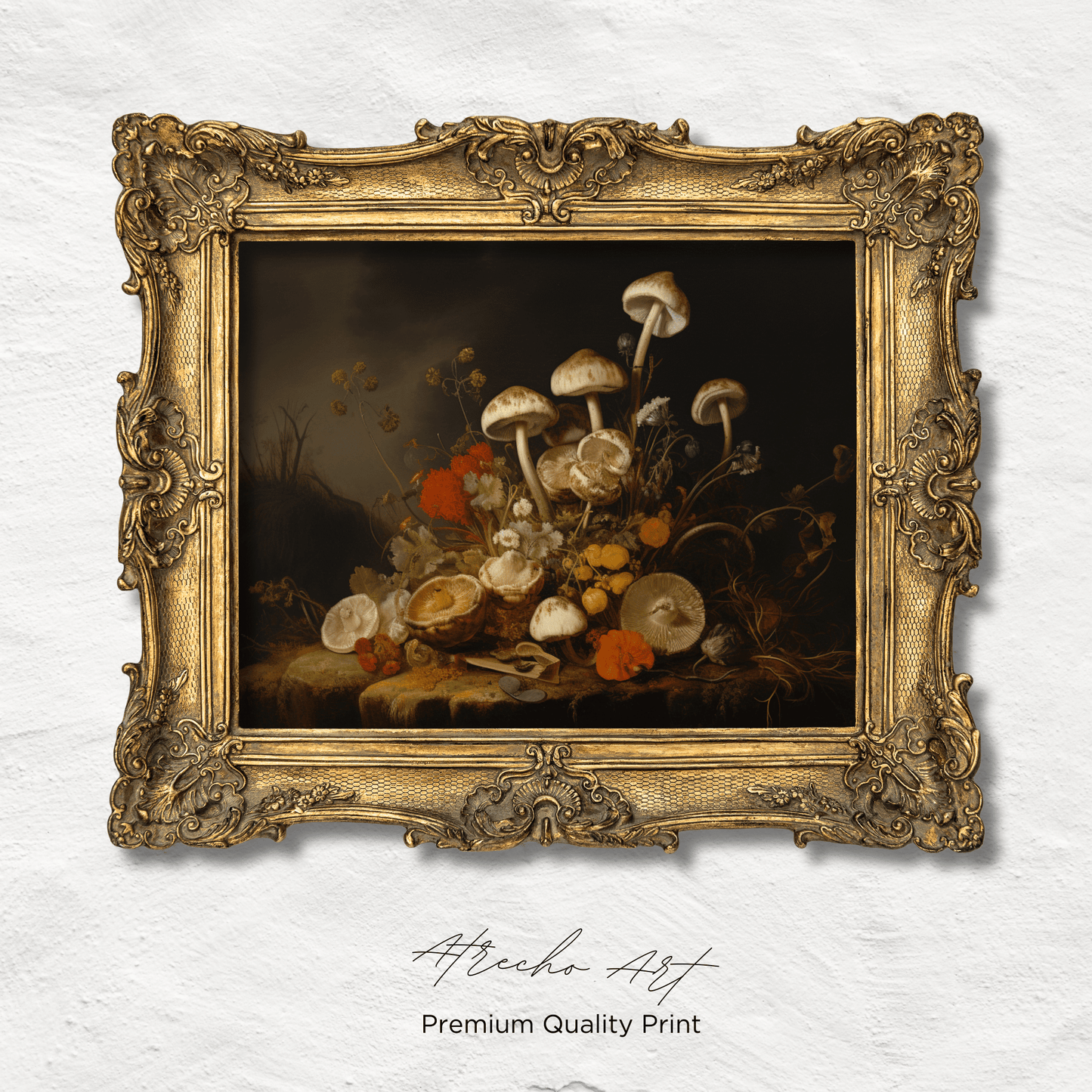 MUSHROOMS | Printed Artwork | TR29 - Atrecho Art