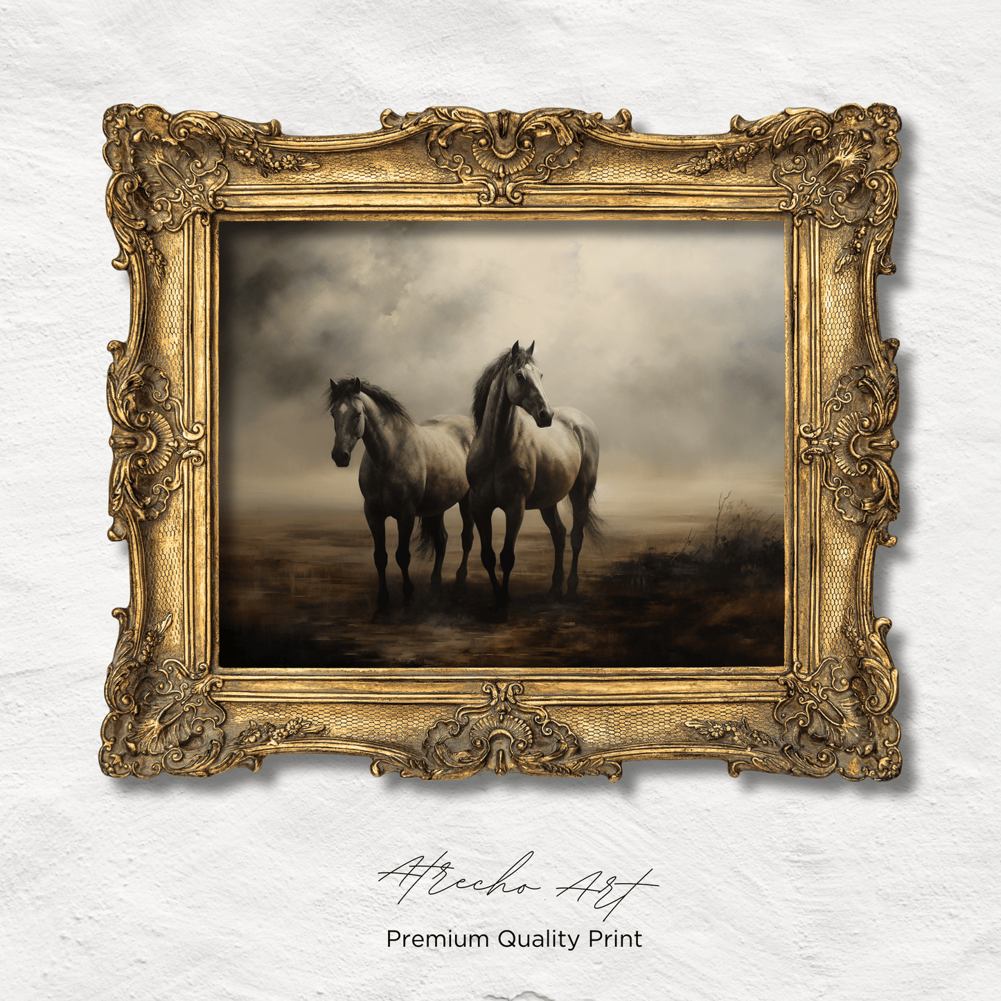 CHEVAUX | Oeuvre imprimée | AN75