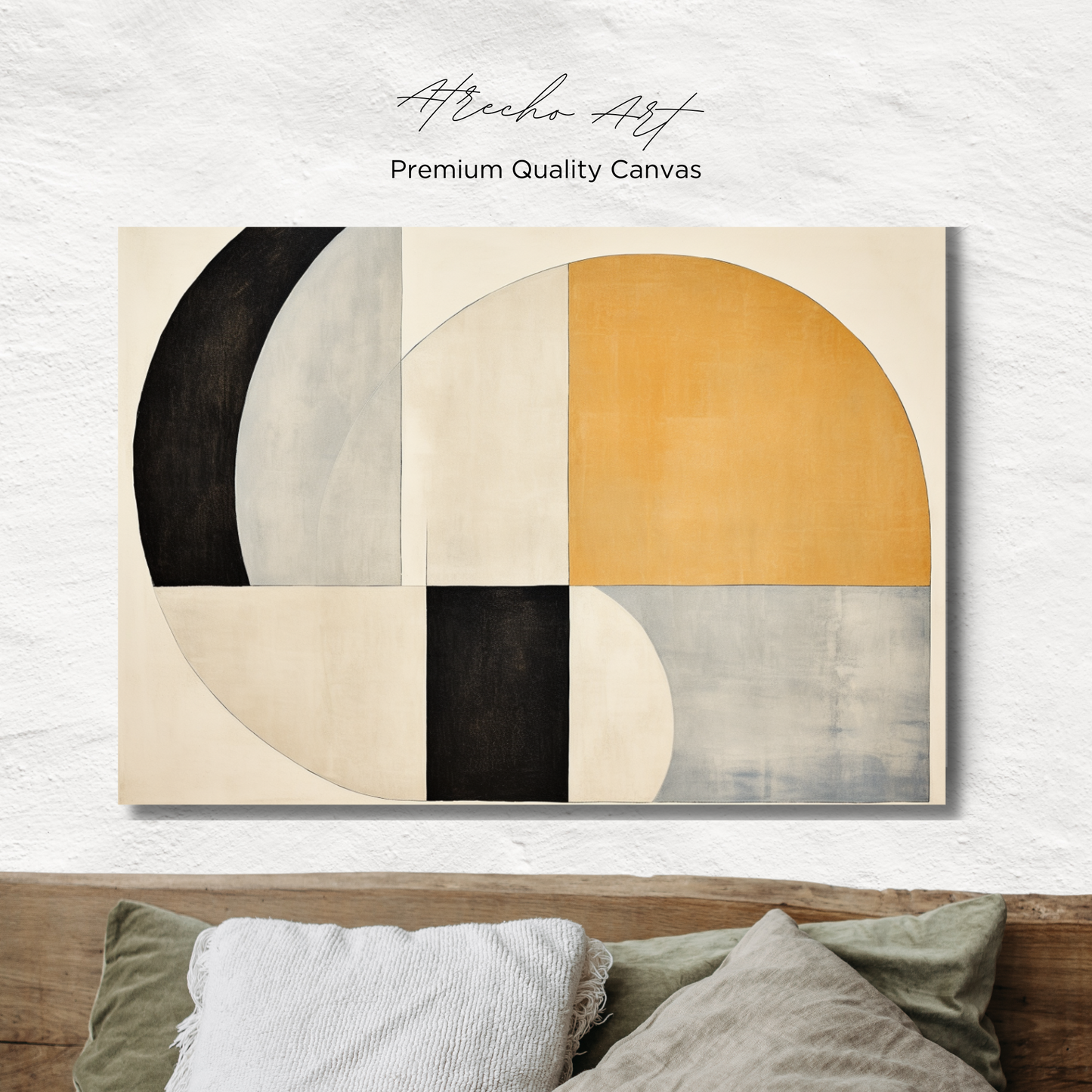 ABSTRACT ARCHES | Matte Canvas Artwork | AB03