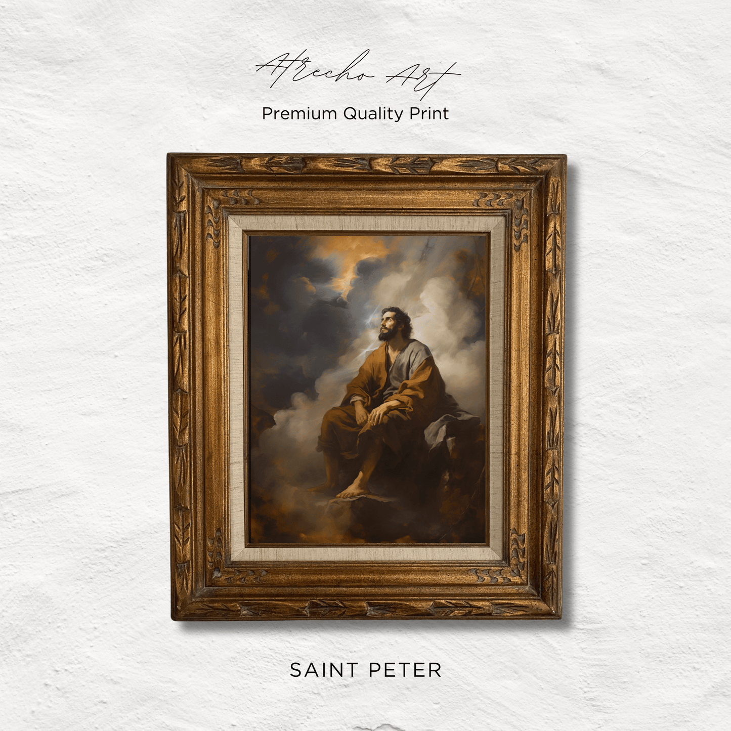 SAINT PETER | Printed Artwork | RE04 - Atrecho Art