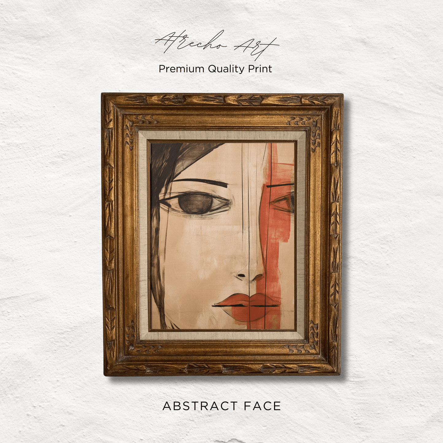 VISAGE ABSTRAIT | Oeuvre imprimée | AB02