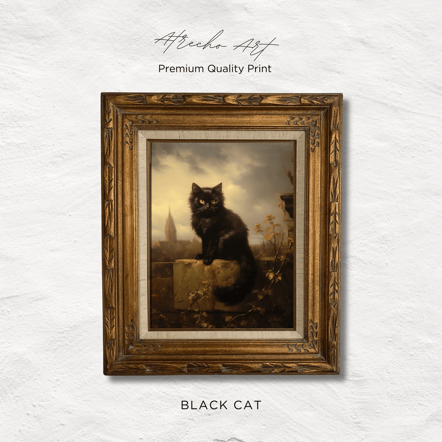 BLACK CAT | Printed Artwork | AN49