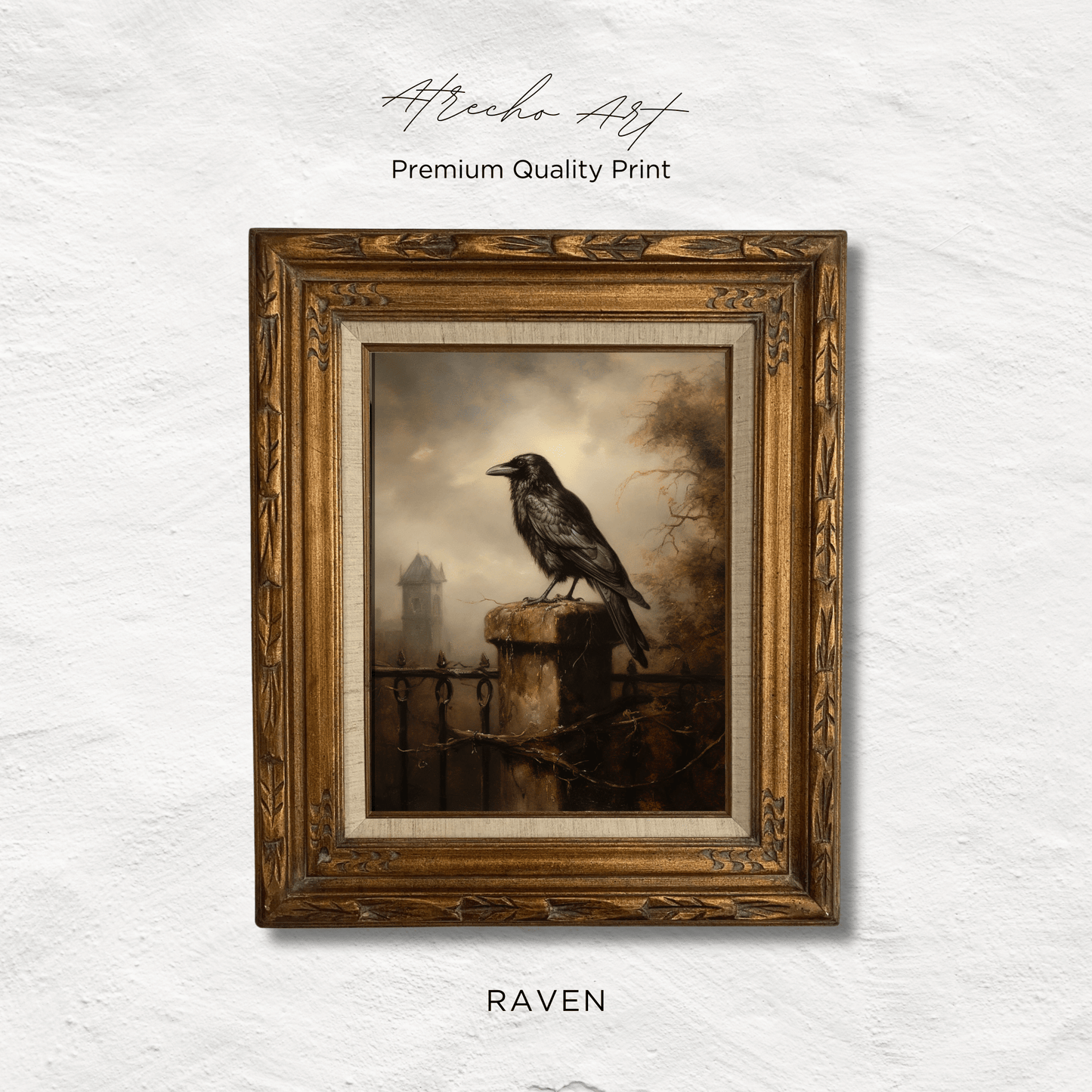 RAVEN | Printed Artwork | AN56