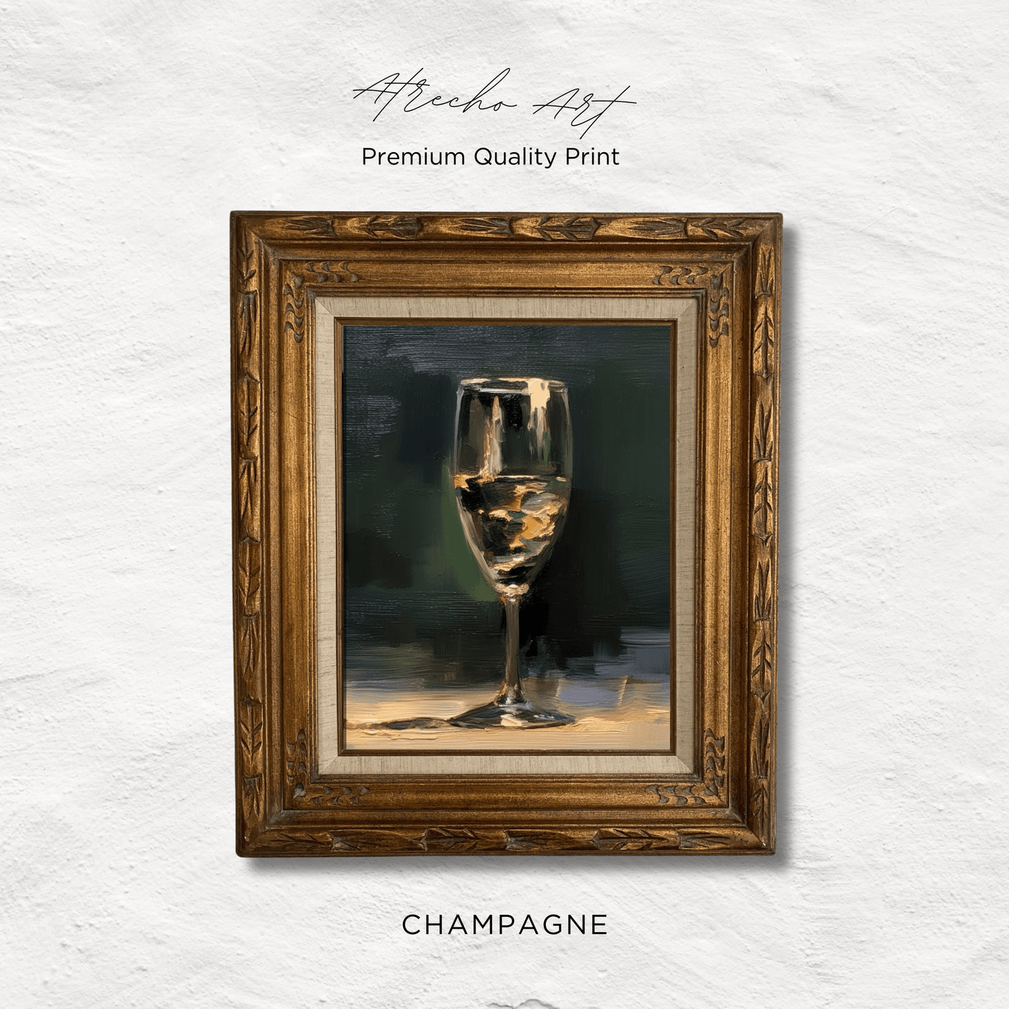 CHAMPAGNE | Printed Artwork | SL03