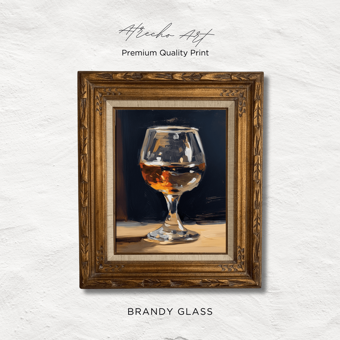 BRANDY GLASS | Printed Artwork | SL16