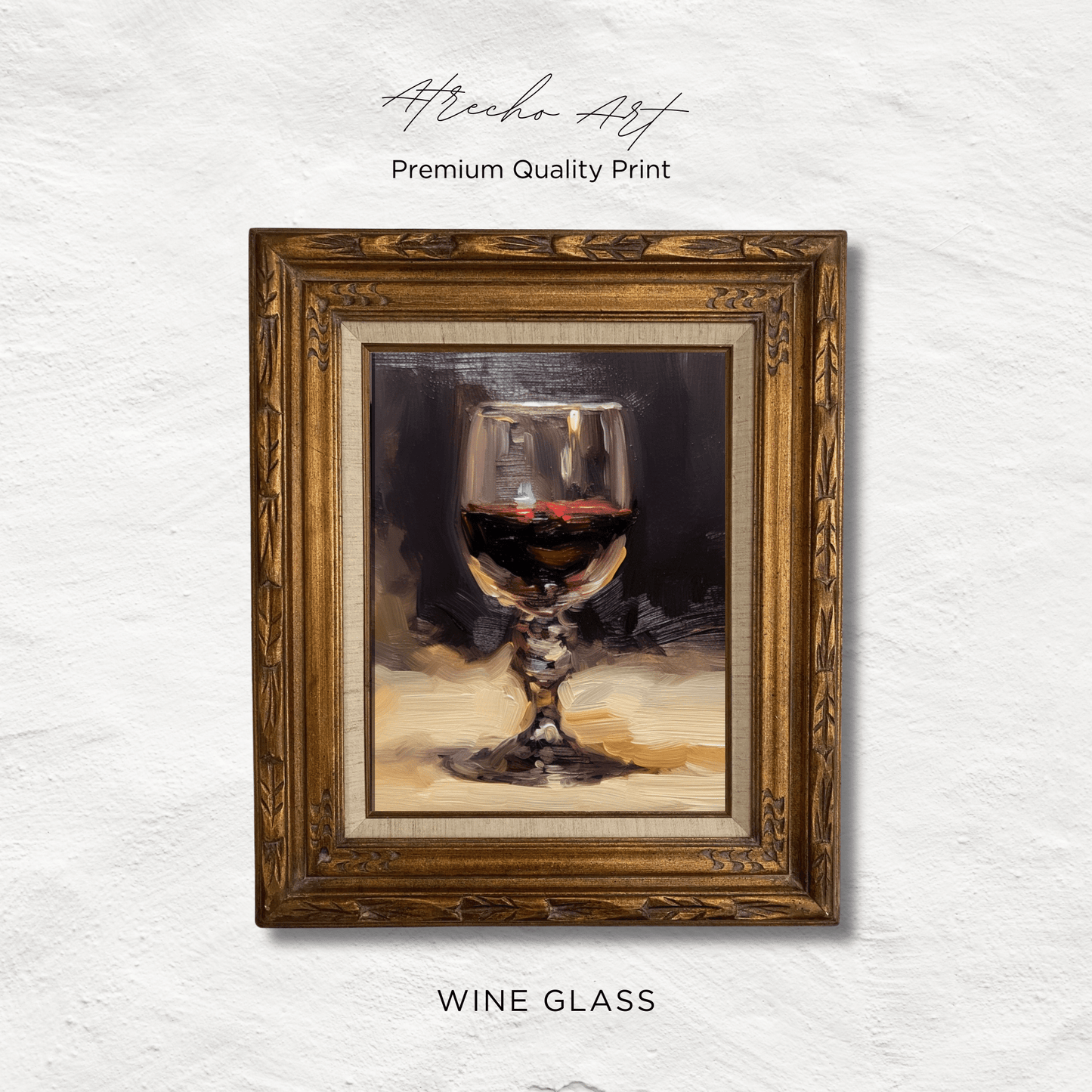 WINE GLASS | Printed Artwork | SL53