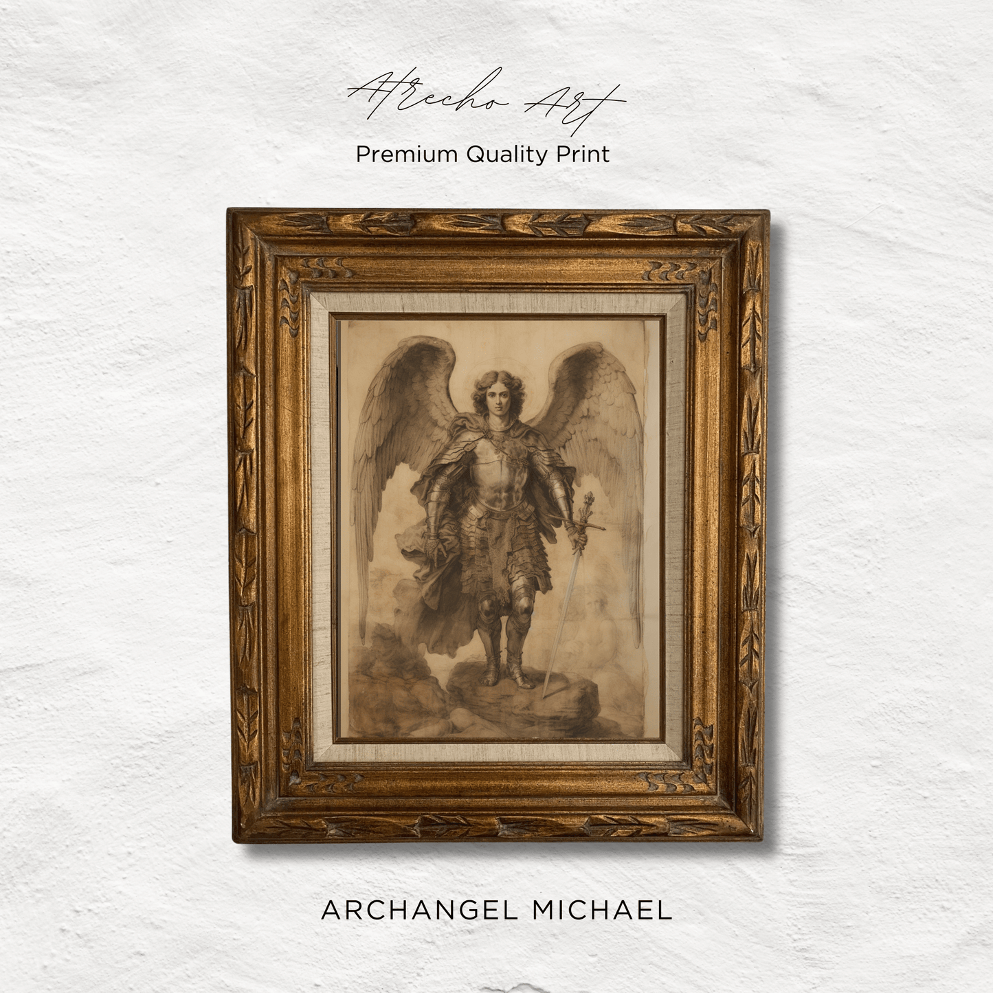 ARCHANGEL MICHAEL | Printed Artwork | RE07