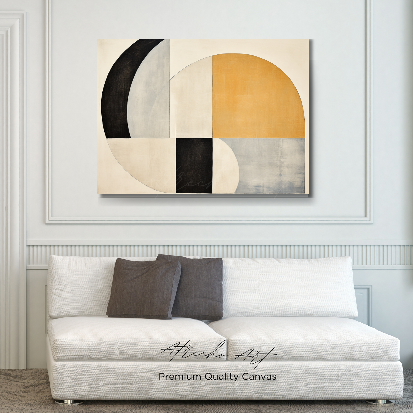 ABSTRACT ARCHES | Matte Canvas Artwork | AB03