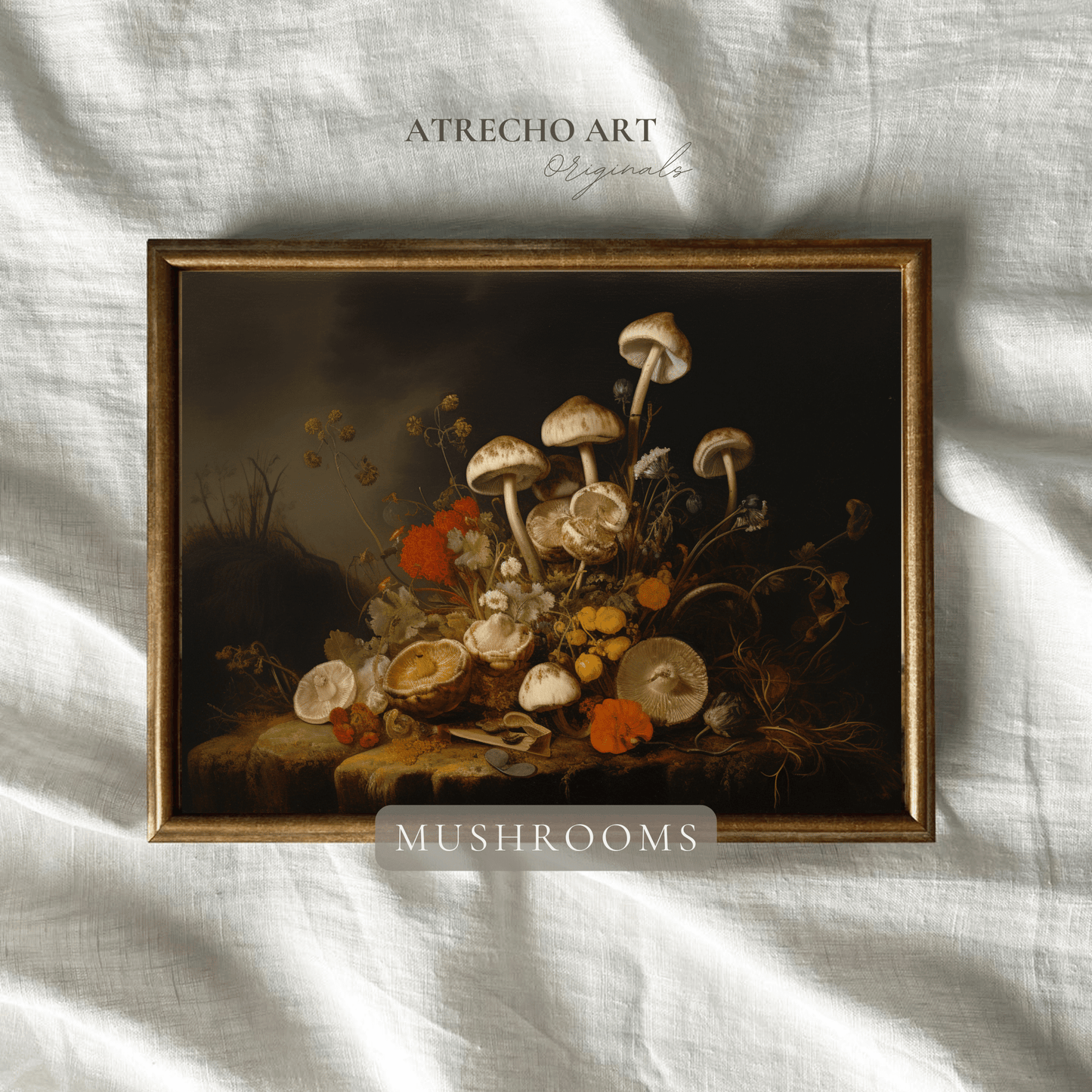 MUSHROOMS | Printed Artwork | TR29 - Atrecho Art