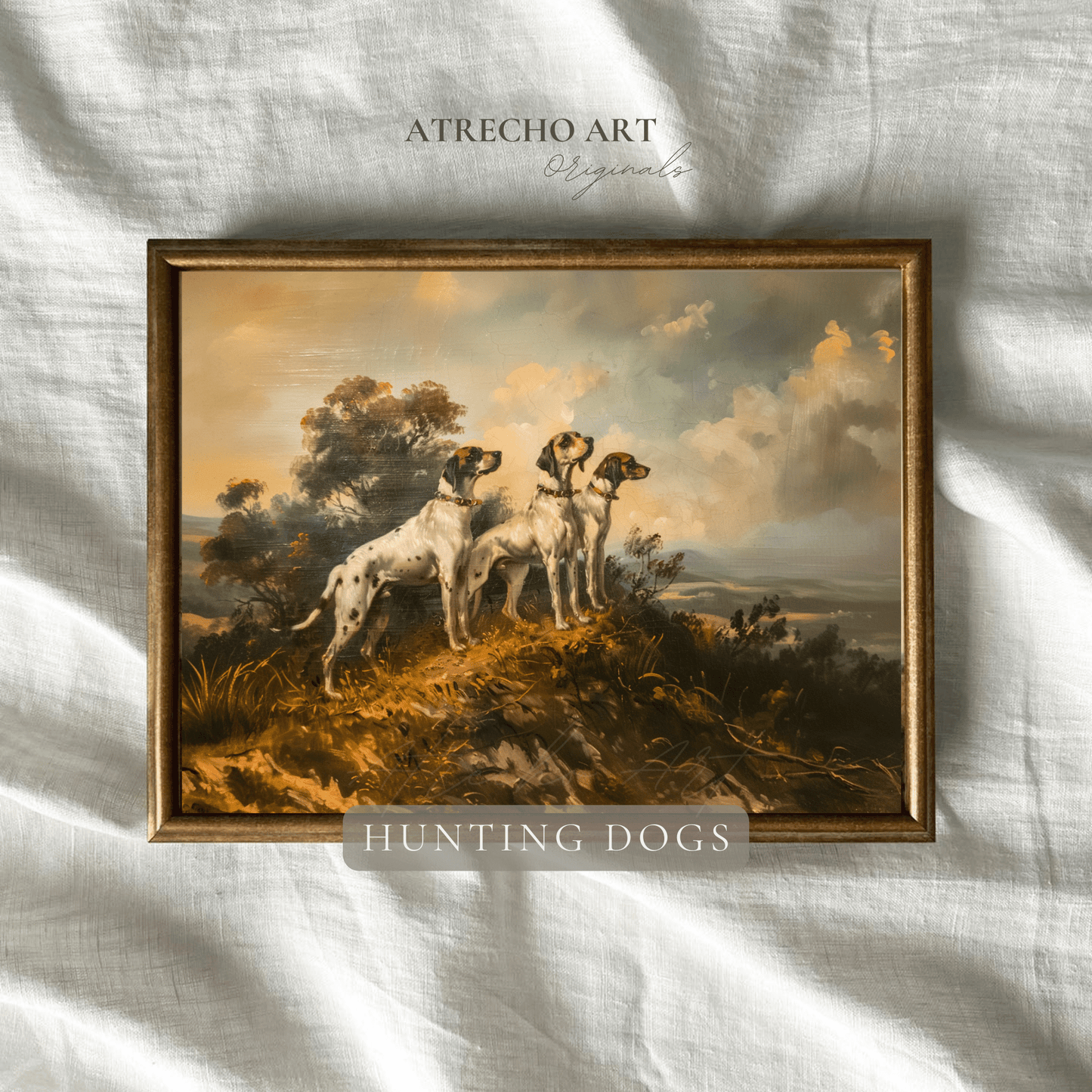 HUNTING DOGS | Printed Artwork | AN87