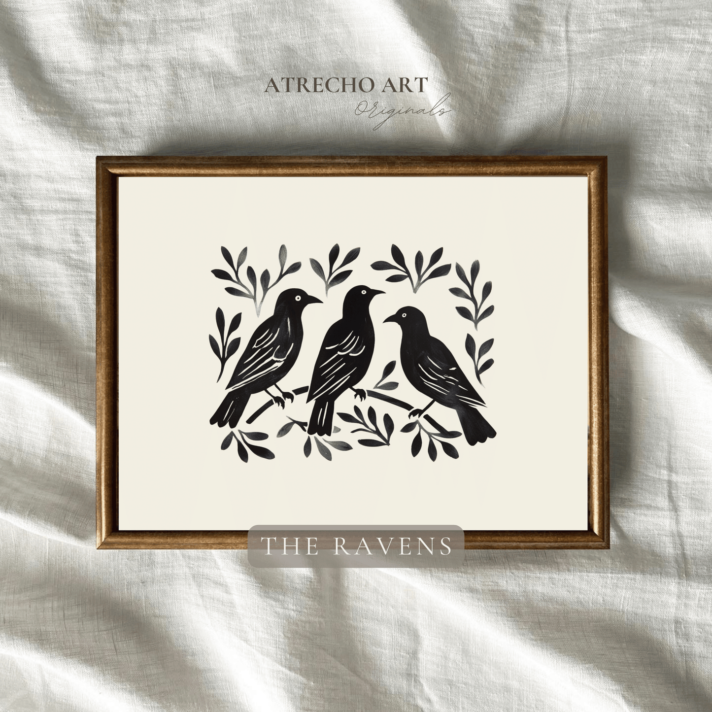 RAVENS | Printed Artwork | AN42